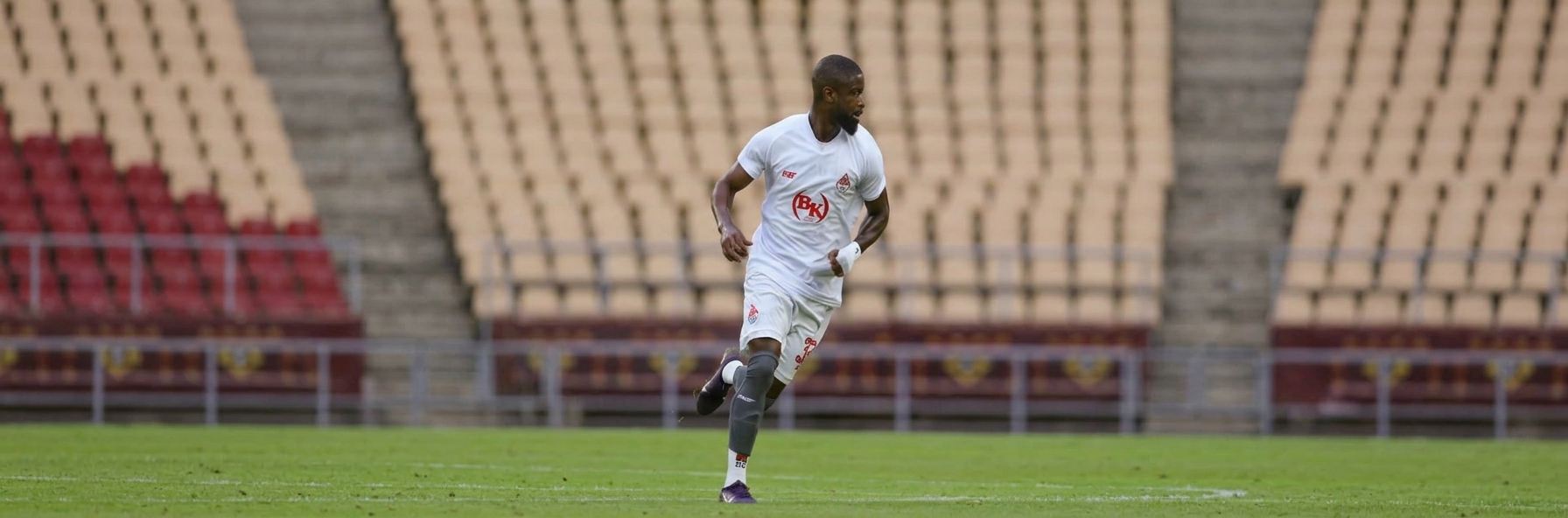 Atleta profissional durante uma actividade desportiva