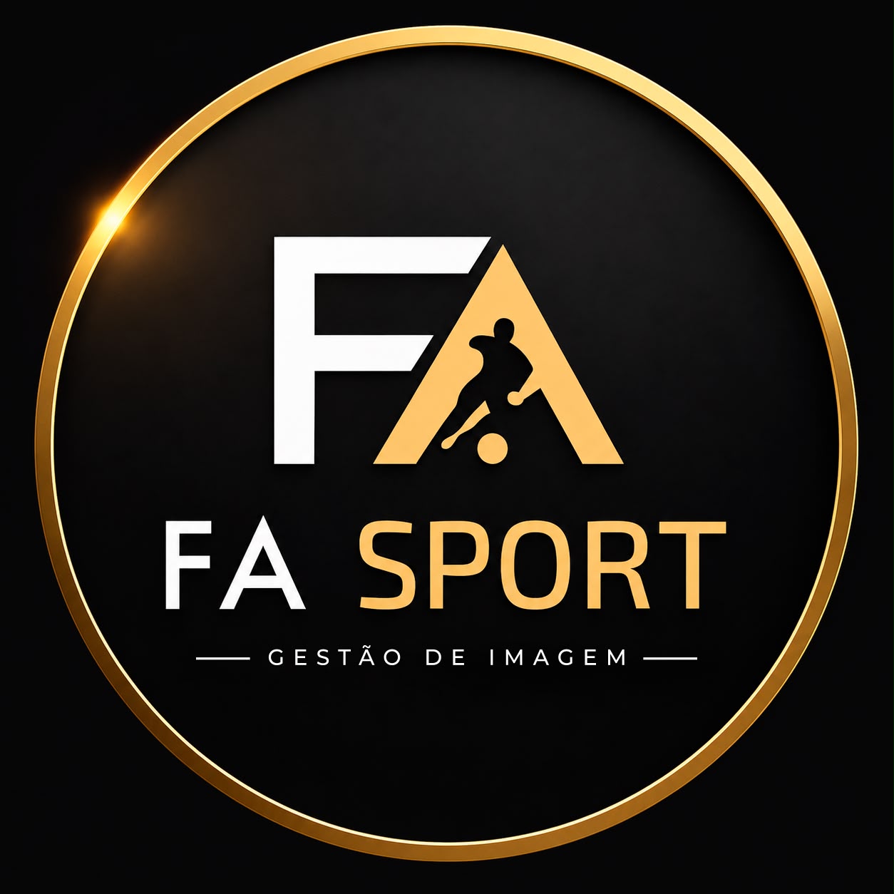 Logótipo FA Sport Gestão de Imagem